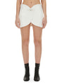 COURREGES Slim Fit Mini Skirt