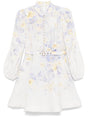 ZIMMERMANN Mini Floral Crush Dress