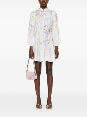 ZIMMERMANN Mini Floral Crush Dress