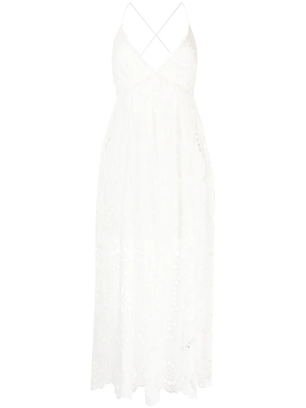 ZIMMERMANN Embroidered Mini Slip Dress for Women