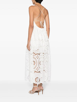 ZIMMERMANN Embroidered Mini Slip Dress for Women