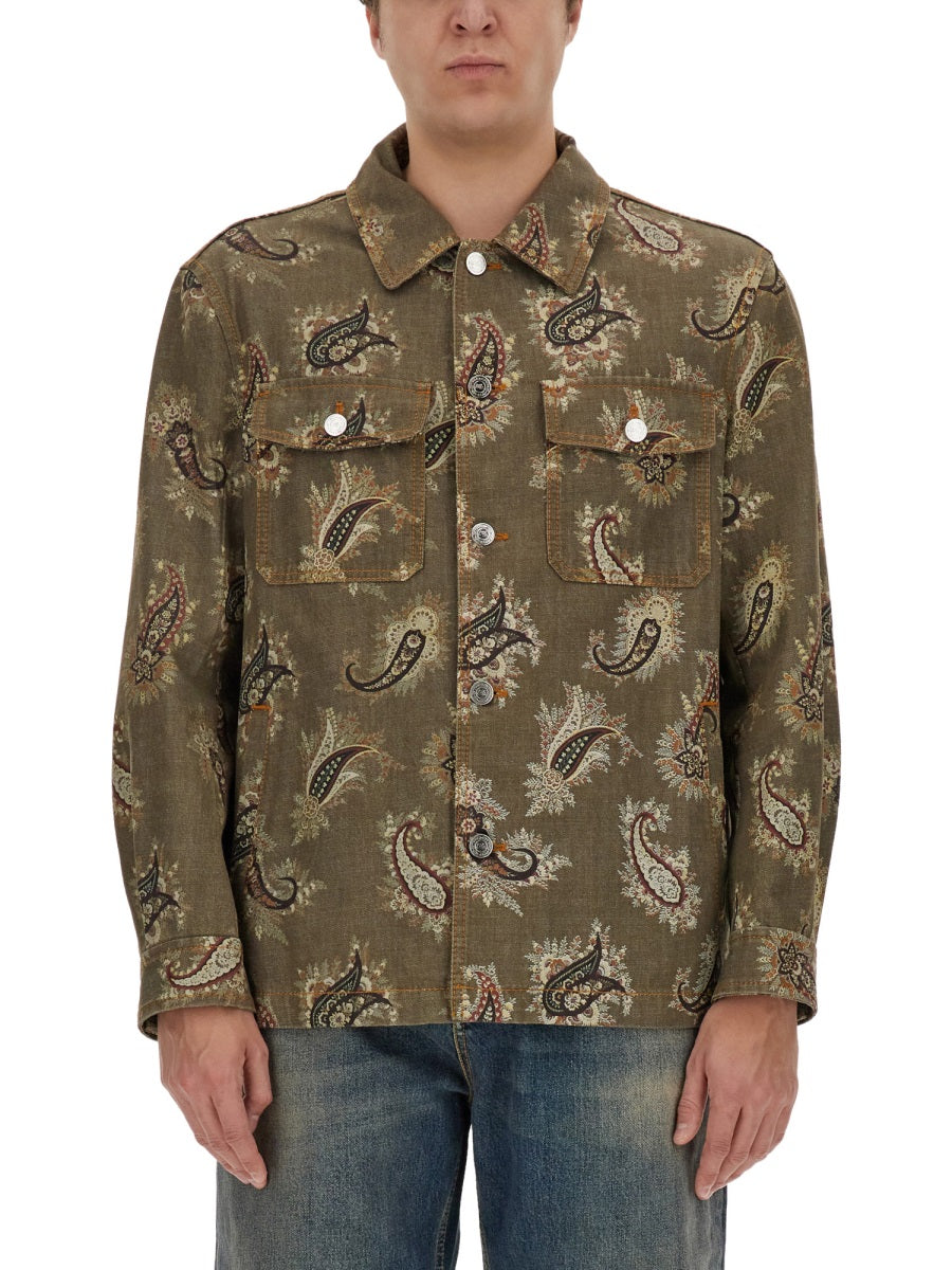 ETRO Oversized Paisley Print Shirt - Perfect for SS24