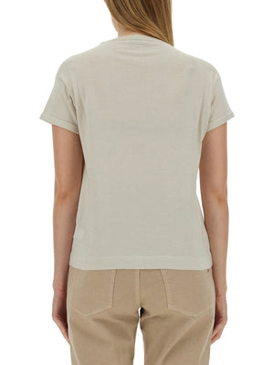 BRUNELLO CUCINELLI Cashmere and Silk T-Shirt - Size S