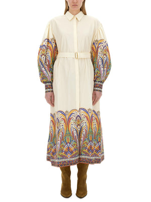 ETRO Chemisier Dress - Regular Fit, Size 40 IT