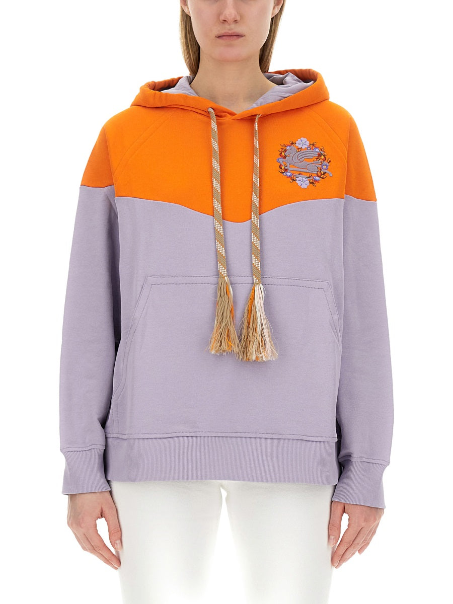 ETRO Regular Fit Logo Sweatshirt for Women