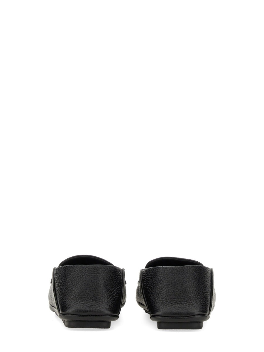 DOLCE & GABBANA Men's Leather Driver Loafers - SS24 Collection