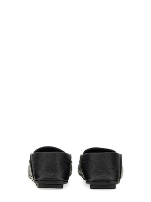 DOLCE & GABBANA Men's Leather Driver Loafers - SS24 Collection