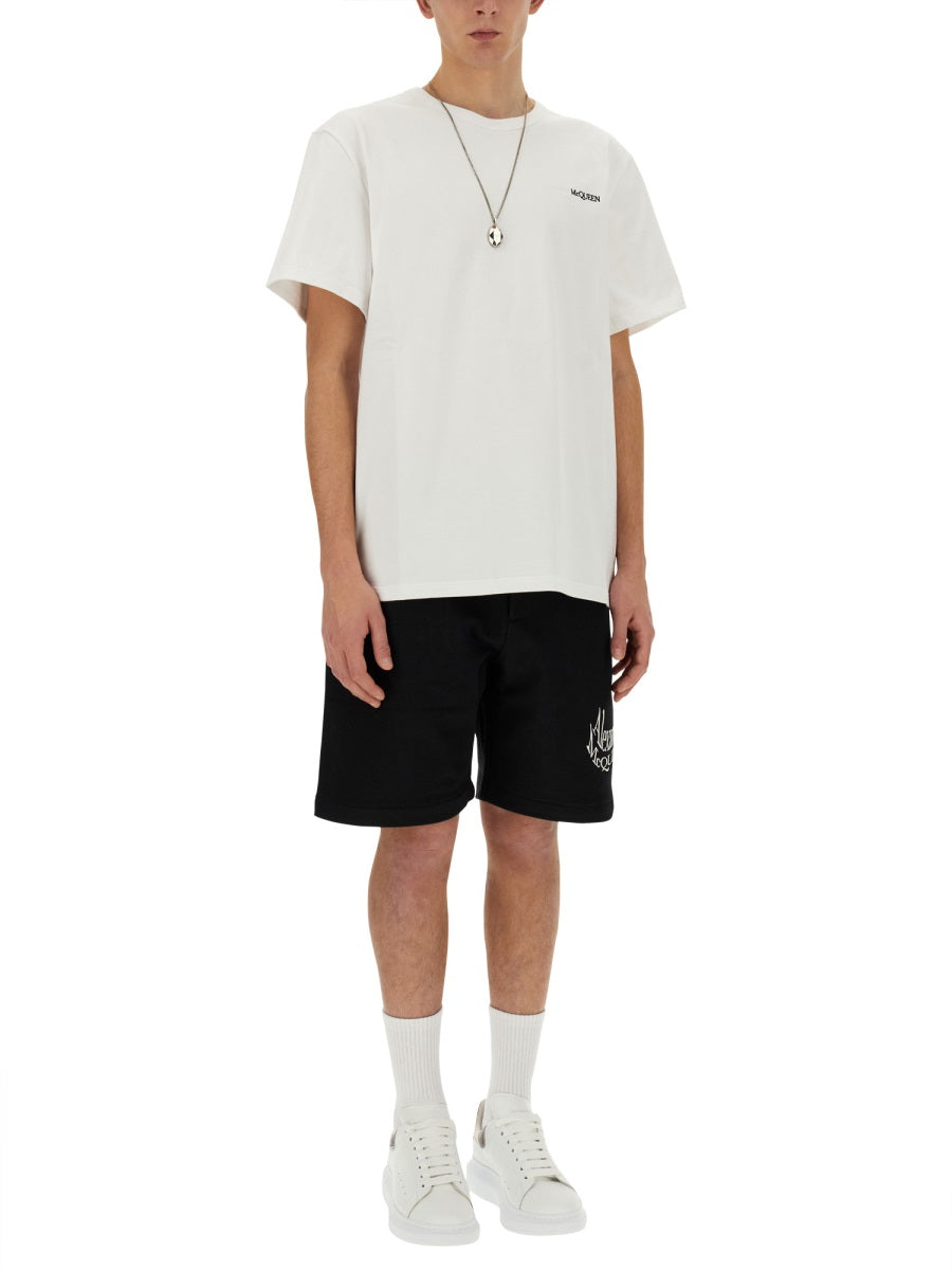 ALEXANDER McQUEEN Regular Fit Bermuda Shorts for Men