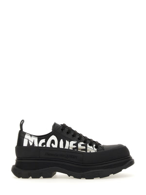 ALEXANDER McQUEEN Tread Slick Lace-Up Shoe with 7 cm Rubber Sole