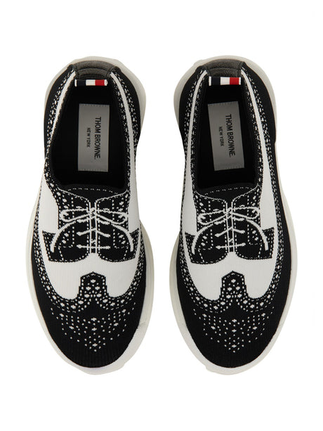 THOM BROWNE Innovative Tech Runner Sneakers for Men - FW23 Edition