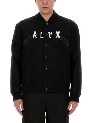 1017 ALYX 9SM Regular Fit Bomber Jacket with Logo - Size XL