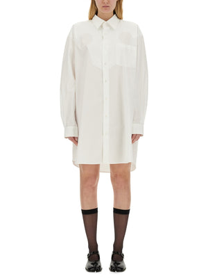 MAISON MARGIELA Oversized Cotton Shirt Dress - Size 40 IT