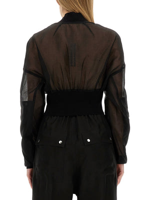 RICK OWENS Women's Mini Cropped Jacket