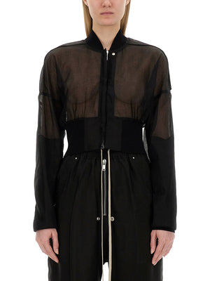 RICK OWENS Women's Mini Cropped Jacket