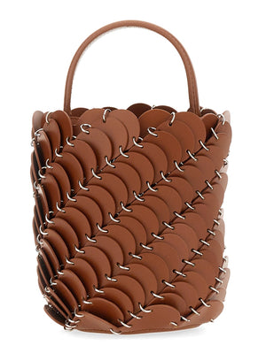 RABANNE Mini Bucket Handbag