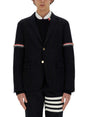 THOM BROWNE Single-Breasted Jacket - Size 2 JP