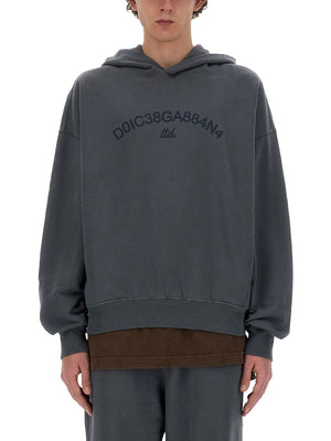 DOLCE & GABBANA Logo Sweatshirt for Men - Size L