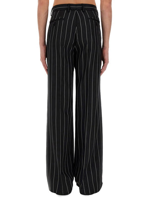 DOLCE & GABBANA Pinstripe Pants Size 50 IT