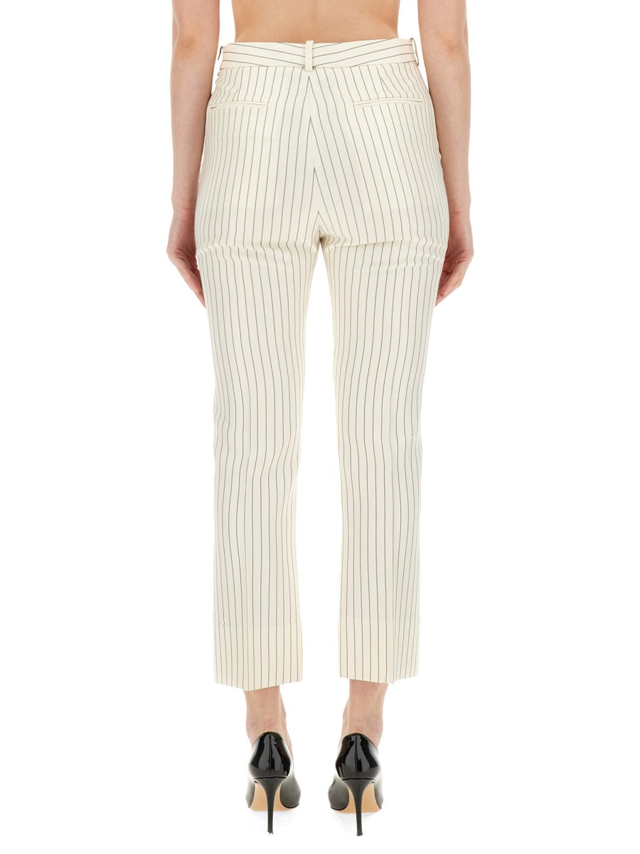 TOM FORD Women's Pinstripe Trousers - Size 40