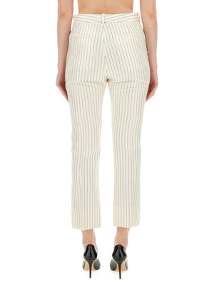 TOM FORD Women's Pinstripe Trousers - Size 40