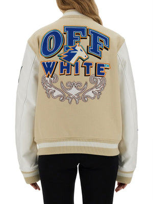 OFF-WHITE Mini Varsity Jacket - Size 42 IT