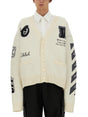 OFF-WHITE Men's Varsity Cardigan - Size L