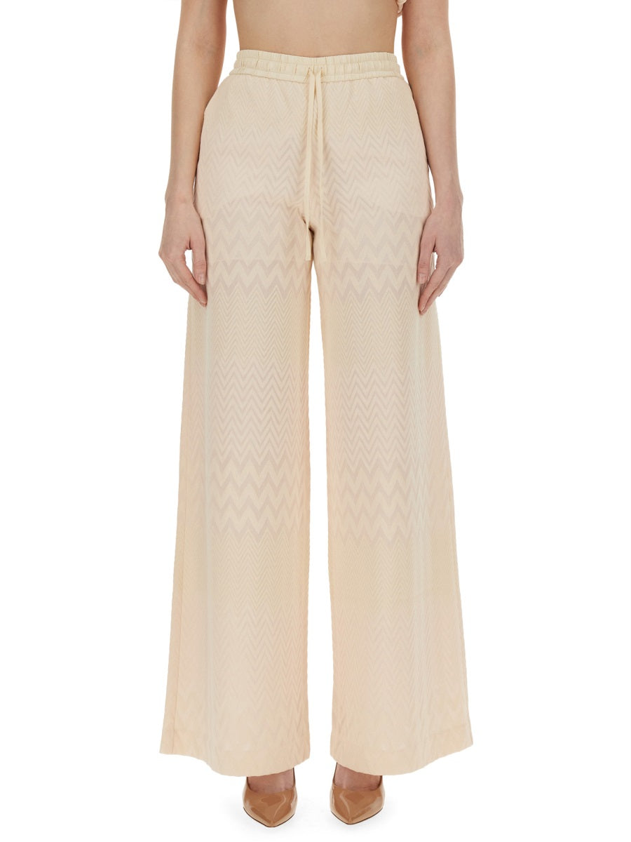 MISSONI Wide Leg Pants - Size 40 IT