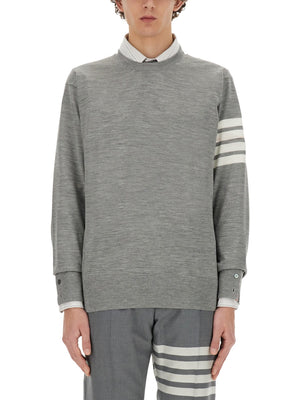 THOM BROWNE Men's Slim Fit 4-Bar Stripe Sweater - Size 5 JP