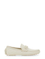 Ferragamo Men's Moccasin with Gancini Hook Ornament