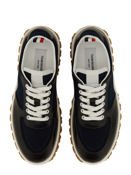 THOM BROWNE Letterman Trainer Sneakers