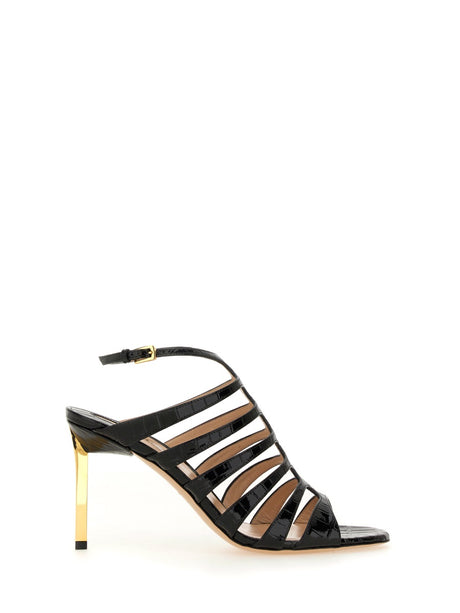 TOM FORD Elegant Leather Sandal for Women - SS24