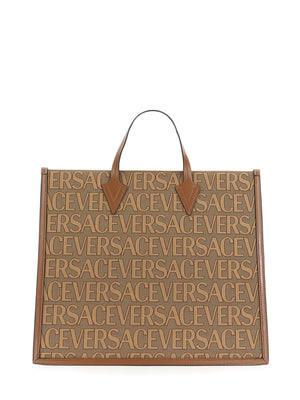 VERSACE Allover Logo Shopper Handbag - Fall/Winter 2023