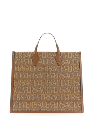 VERSACE Allover Logo Shopper Handbag - Fall/Winter 2023