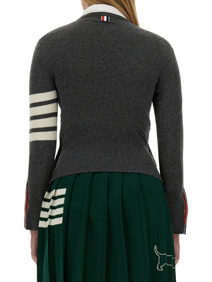 THOM BROWNE Cashmere Sweater - Size 38