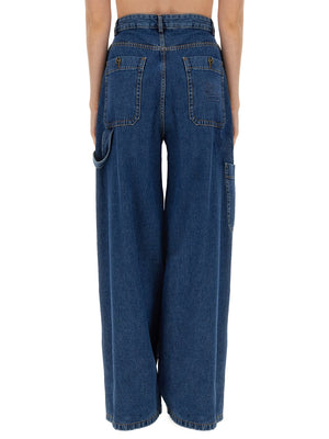 ETRO Wide Leg Denim Jeans - Size 27