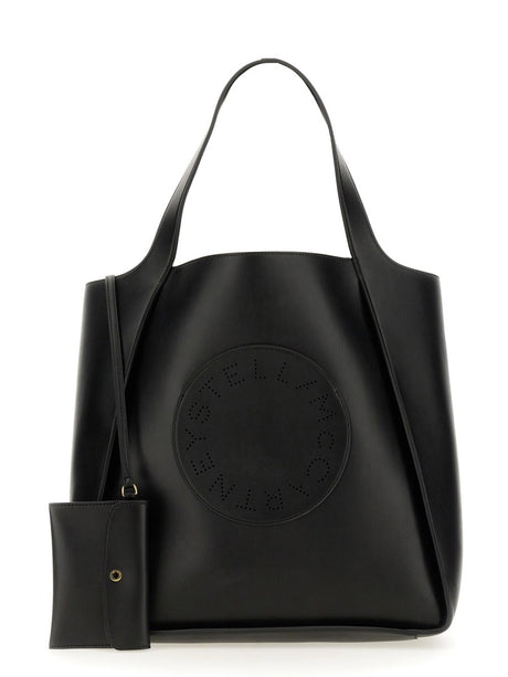 STELLA McCARTNEY Square Tote Handbag with Logo