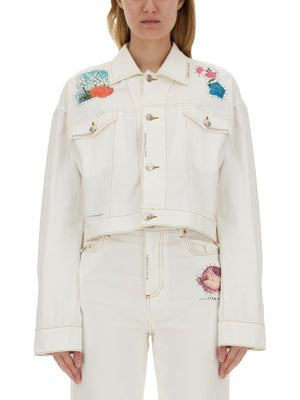 MARNI Women's Mini Denim Jacket Size 40