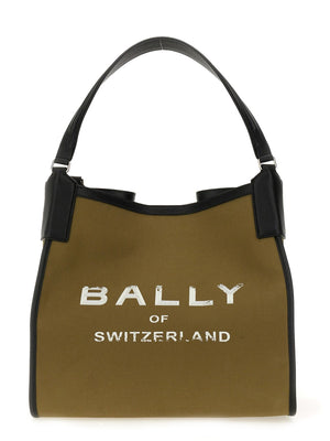 BALLY Large Multi-Texture Handbag