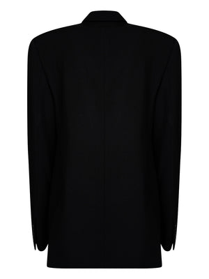 BALENCIAGA Men's Classic Wool Blazer