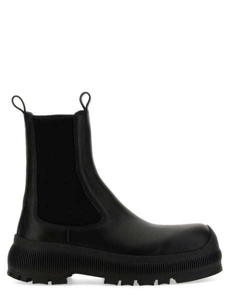 JIL SANDER Luxury Leather Chelsea Boot for Men