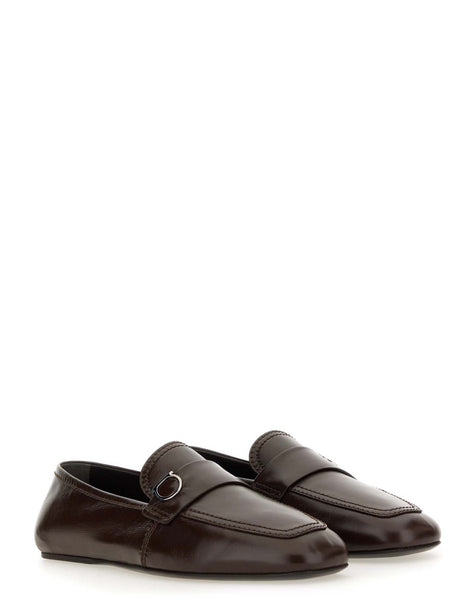 Ferragamo Men's Gancini Hook Moccasins