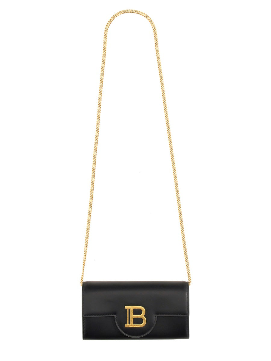 BALMAIN Mini B-Buzz Shoulder Bag - 10.5 CM X 30 CM X 3 CM