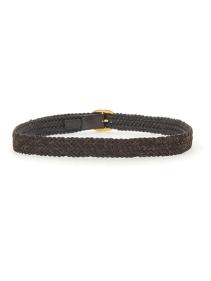 TOM FORD Woven Leather Belt