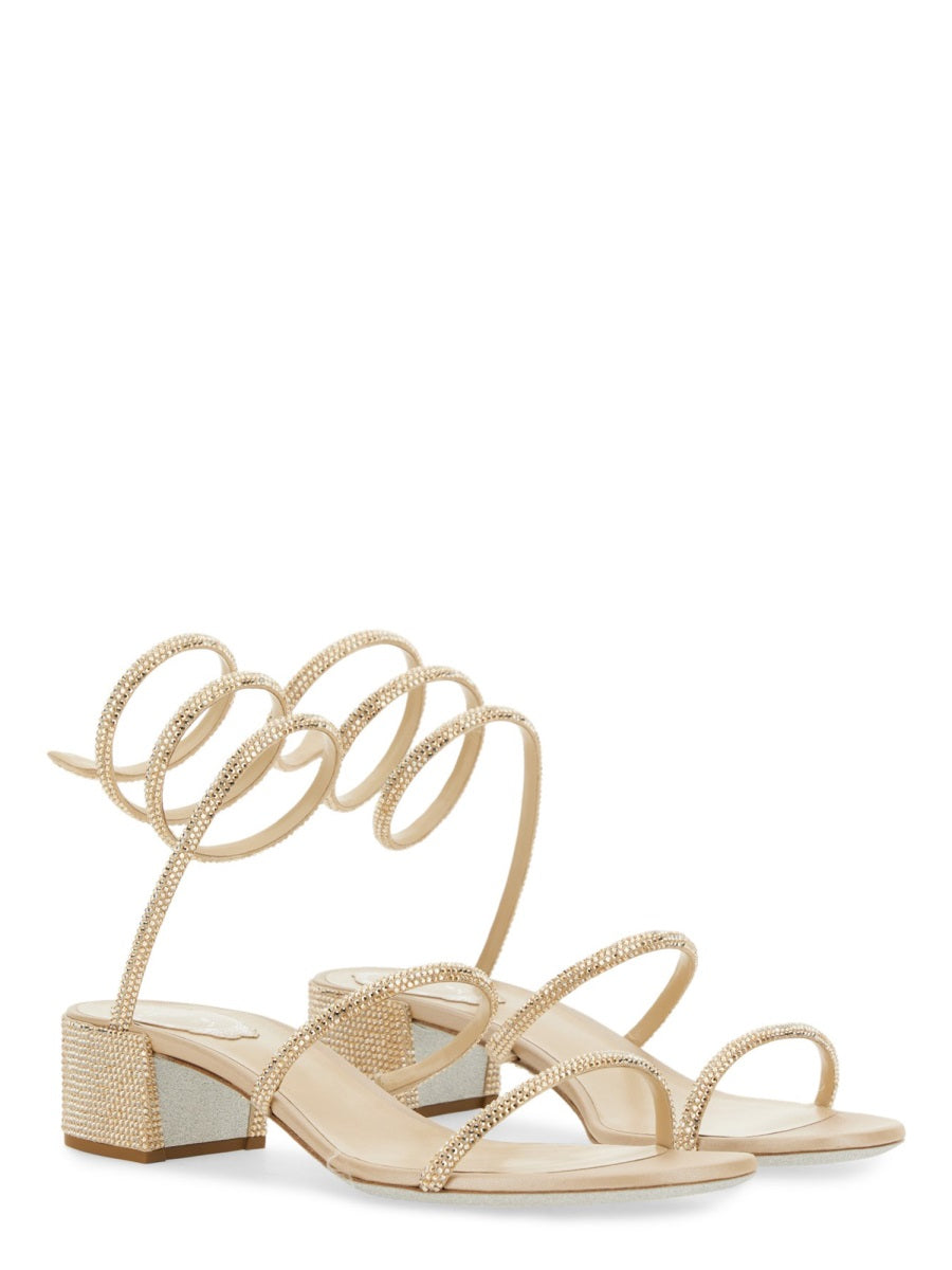 RENE CAOVILLA Cleo Mini Flat Sandals