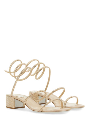 RENE CAOVILLA Cleo Mini Flat Sandals