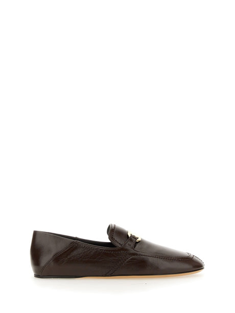 Ferragamo Luxurious Leather Loafers for Women