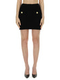 BALMAIN Chic Regular Fit Mini Skirt - Size 38