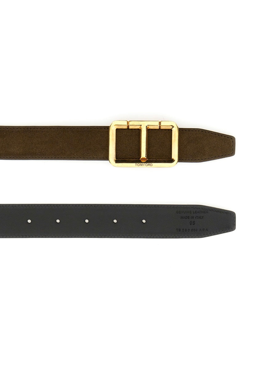 TOM FORD Logo Belt for Men