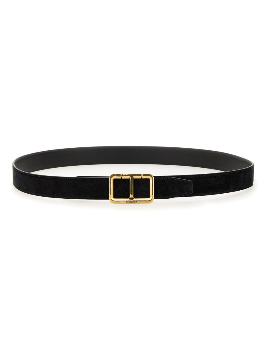 TOM FORD Luxury Logo Belt for Men