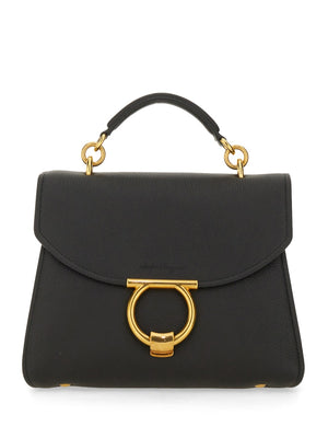 Ferragamo Mini Leather Hooks Handbag